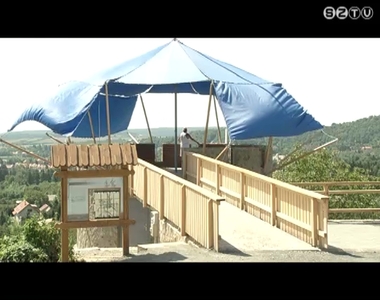 M�r l�togathat� a k�szegi Szult�n-dombra �p�lt Szulejm�n-kil�t�