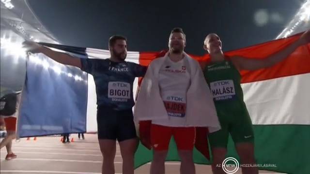 Világbajnoki bronzérmet szerzett Halász Bence Dohában Világbajnoki bronzérmet szerzett Halász Bence Dohában