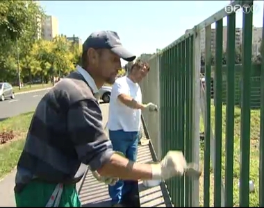 Festik a Rohonci �ti stadion ker�t�s�t