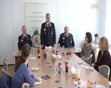 Bemutatt�k a Vas Megyei Katasztr�fav�delmi Igazgat�s�g �j sz�viv�j�t
