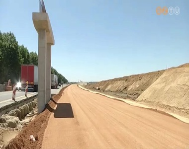 Nincs megtorpan�s a 86-os, gyorsforgalmi �t �p�t�s�ben