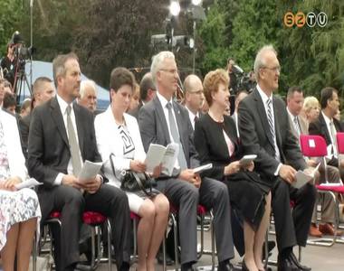 Egyh�zi �s vil�gi vezet�k a Szent M�rton tal�lkoz�n