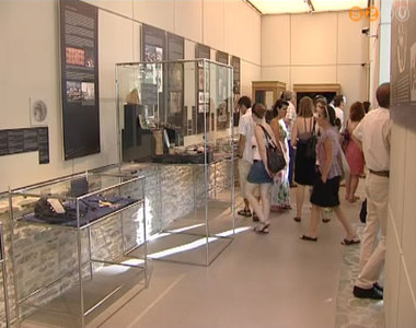 Két régészeti kiállítás nyílt meg egyszerre az Iseumban Két régészeti kiállítás nyílt meg egyszerre az Iseumban