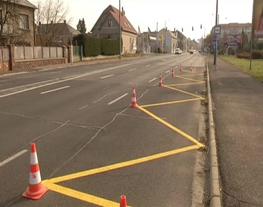 Új autóbusz megállót alakítanak ki a 11-es huszár úton Új autóbusz megállót alakítanak ki a 11-es huszár úton