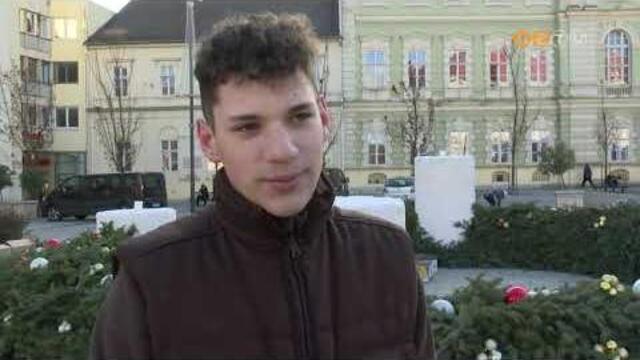 Elkszlt a vros adventi koszorja