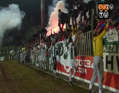 Gy�zelemmel b�cs�zott r�gi stadionj�t�l a Halad�s NB I-es labdar�g�csapata