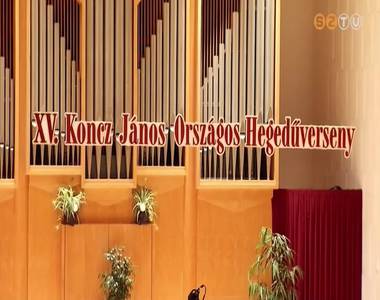Koncz J�nos Heged�verseny