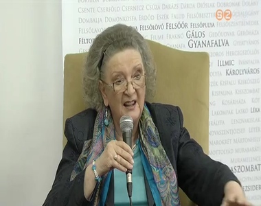 J�kai Anna tartott el�ad�st Szombathelyen