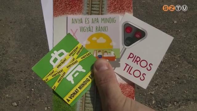 Vasúti átjárók ellenőrzése és információs kampány Vasúti átjárók ellenőrzése és információs kampány