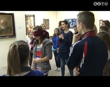 Vetélkedőt tartottak a Szombathelyi Képtárban a Derkovits-hét keretében Vetélkedőt tartottak a Szombathelyi Képtárban a Derkovits-hét keretében