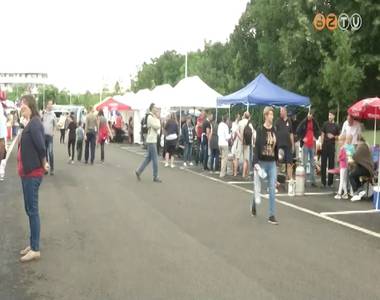 Vasutasnapi juli�lis Szombathelyen