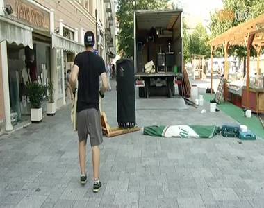 Rekord id� alatt tisztult meg a v�ros