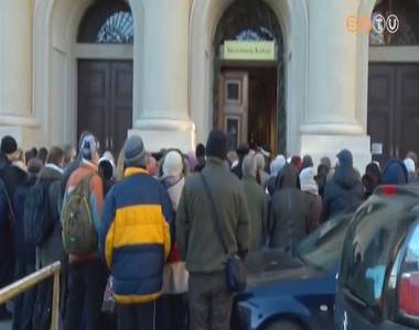 Az Irgalmass�g �v�nek els� zar�ndoklat�t tartott�k meg h�tv�g�n az egyh�zmegy�ben