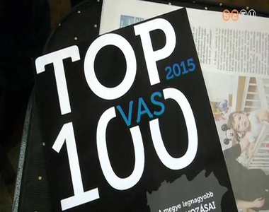 Bemutatt�k a megye sz�z legeredm�nyesebb v�llalat�r�l sz�l� kiadv�nyt