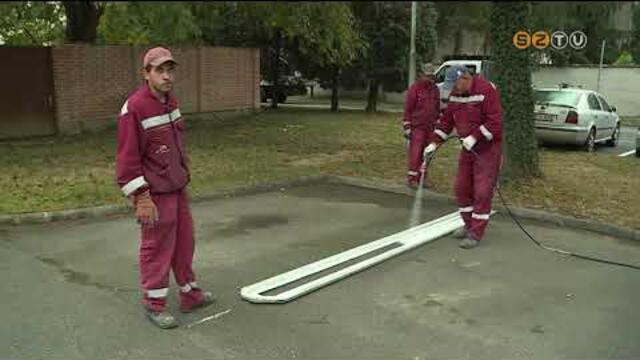 Folytatódott az önkormányzat őszi utcatakarítási programja
