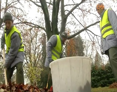Parkrendezést végeznek a szombathelyi börtönben fogvatartott rabok Parkrendezést végeznek a szombathelyi börtönben fogvatartott rabok