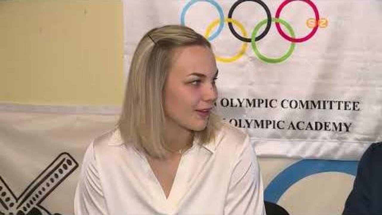 P�sztor No�mi volt a Halmay Zolt�n Olimpiai Hagyom�ny�rz� Egyes�let besz�lget�s-sorozat�nak vend�ge