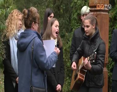 56-os megeml�kez�s az arbor�tumban