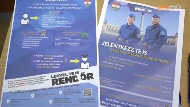 Legyél te is rendőr! címmel hirdetett pályázatot a rendőrség Legyél te is rendőr! címmel hirdetett pályázatot a rendőrség