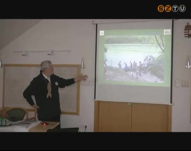 A vízitúrázás feltételrendszere címmel tartott előadást ma Hamza István A vízitúrázás feltételrendszere címmel tartott előadást ma Hamza István