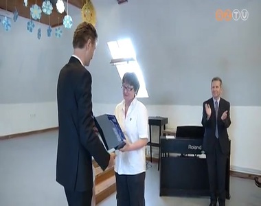 Bárdos Alice díjat kapott a Bolyai-iskola pedagógusa, Pilnay Sándorné Bárdos Alice díjat kapott a Bolyai-iskola pedagógusa, Pilnay Sándorné