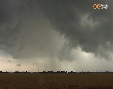 Di�nyi m�ret� j�ggel �rkezett a vihar Szombathelyre