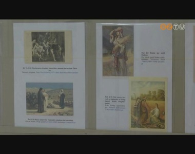 Biblia a postal�d�ban c�mmel ny�lt ki�ll�t�s a Berzsenyi D�niel K�nyvt�rban