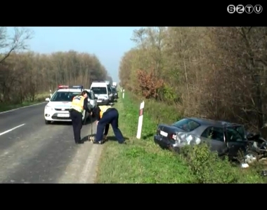 Hal�los baleset a 84-es f��ton