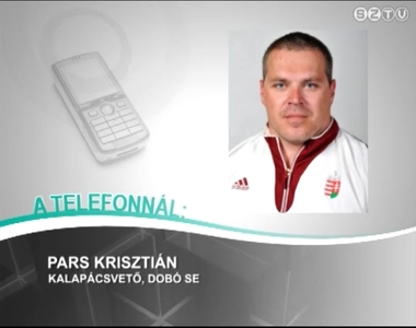 Telefoninterj� Pars Kriszti�n olimpiai bajnokkal