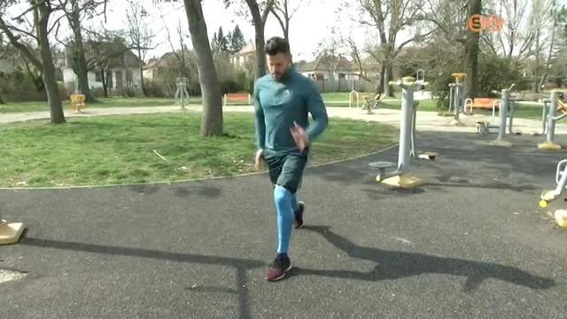 Már csak a szabadban tudnak sportolni a szombathelyiek Már csak a szabadban tudnak sportolni a szombathelyiek