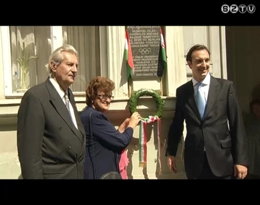 Rajczy Imre olimpiai bajnok l�nya l�togatott Szombathelyre