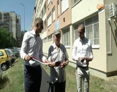 Több szakaszon is megújult a járda a Derkovits lakótelepen Több szakaszon is megújult a járda a Derkovits lakótelepen