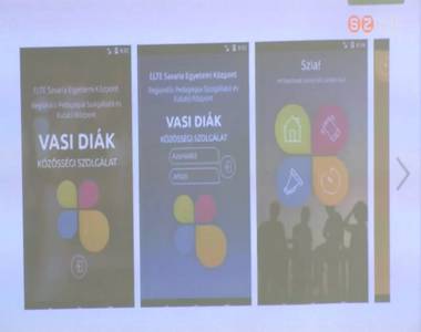 �j applik�ci�t ind�tott el a Vasi Di�k K�z�ss�gi Szolg�lat