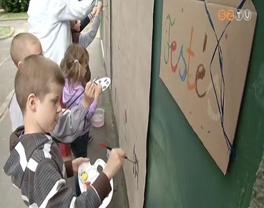 Gyereknapoztak a Kőrösi-oviban Gyereknapoztak a Kőrösi-oviban