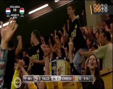 A Falco csapata nyerte a megyei kos�rlabda rangad�t