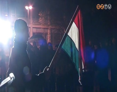 Korm�nyellenes t�ntet�st tartottak Szombathelyen is