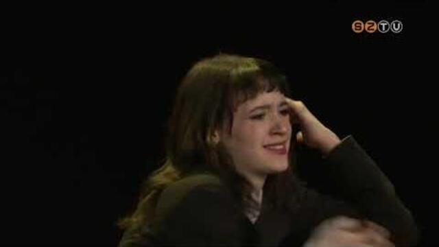 Budapesti, k�szegi �s szombathelyi di�kok vett�k birtokba a We�res S�ndor Sz�nh�z nagysz�npad�t