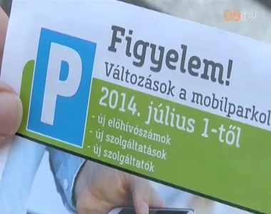 Új mobilparkolási rendszer Új mobilparkolási rendszer