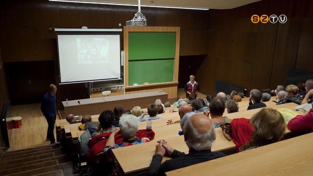 Perui ti lmnyeirl tartott eladst operatr kollgnk, Nmeth Richrd az ELTE-n