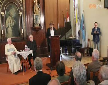 Egykori di�kj�ra eml�kezett a Premontrei k�z�ss�ge