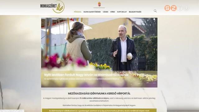 Munkaszüret - mezőgazdasági állásokat kínál az Agrárminisztérium Munkaszüret - mezőgazdasági állásokat kínál az Agrárminisztérium