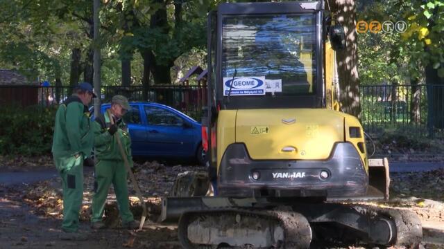 Tizennégy új parkolóhelyet alakítanak ki a Derkovits-lakótelepen