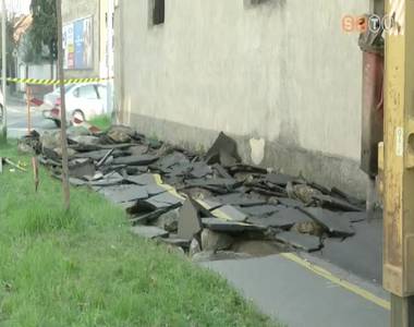 Elhaszn�l�dott a j�rda fel�lete a N�dasdy utc�ban