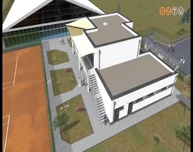 Megkezd�dik a teniszcentrum fel�j�t�sa