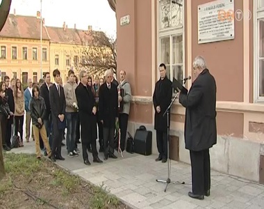 Rákóczi Ferenc fejedelemre emlékeztek Szombathelyen Rákóczi Ferenc fejedelemre emlékeztek Szombathelyen