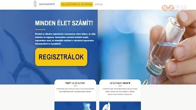 Már lehet regisztrálni a koronavírus elleni védőoltásra Már lehet regisztrálni a koronavírus elleni védőoltásra