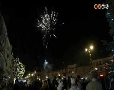 Szilveszter �jszaka a F� t�ren