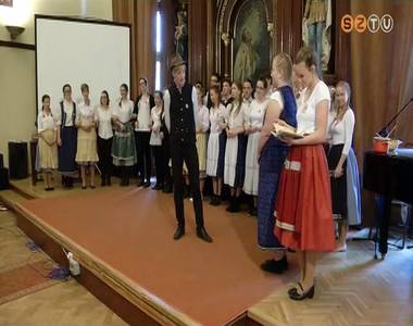 A szabads�gharcra eml�keztek a Premontreiben