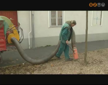 Beindult a g�pes�tett lombsz�v�s a Szombathelyi Parkfenntart�n�l
