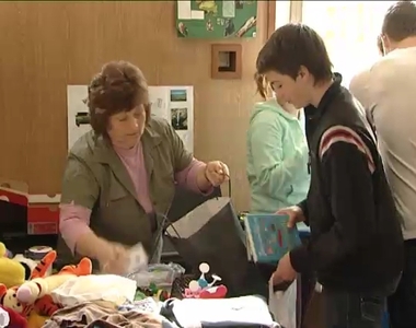 Rászorulóknak gyűjtöttek a diákok Rászorulóknak gyűjtöttek a diákok